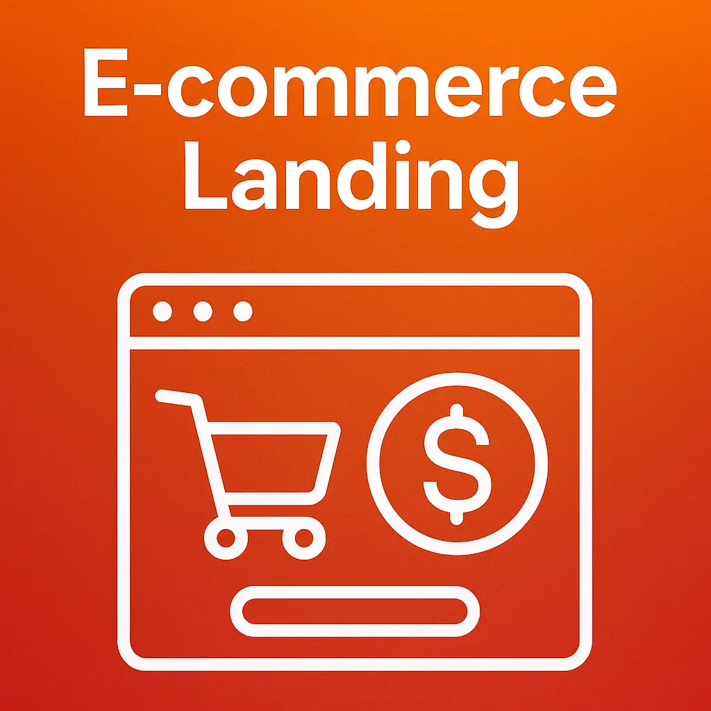 E‑commerce Landing